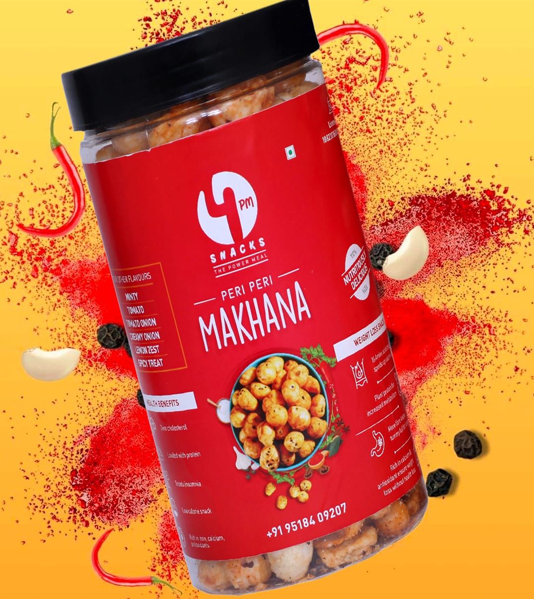 Peri Peri Makhana 100g