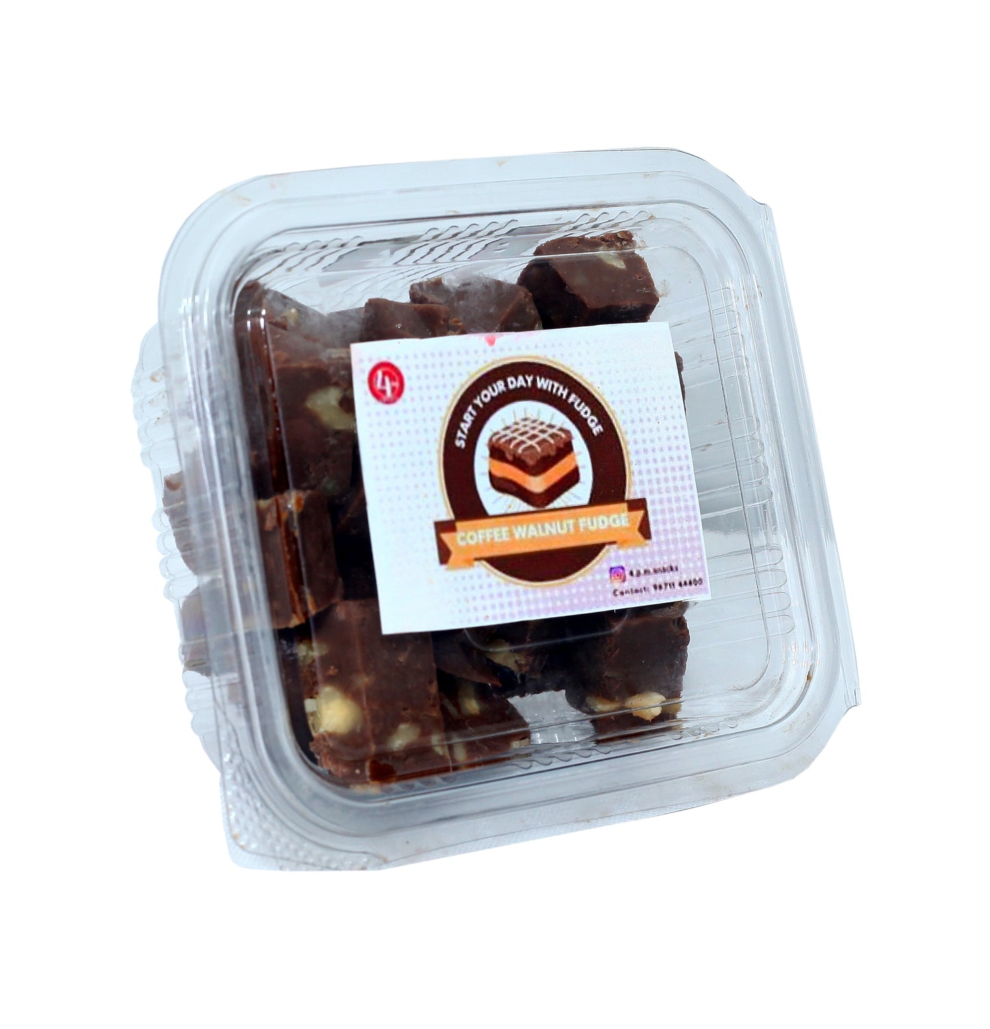 coffee & walnut fudge 200g