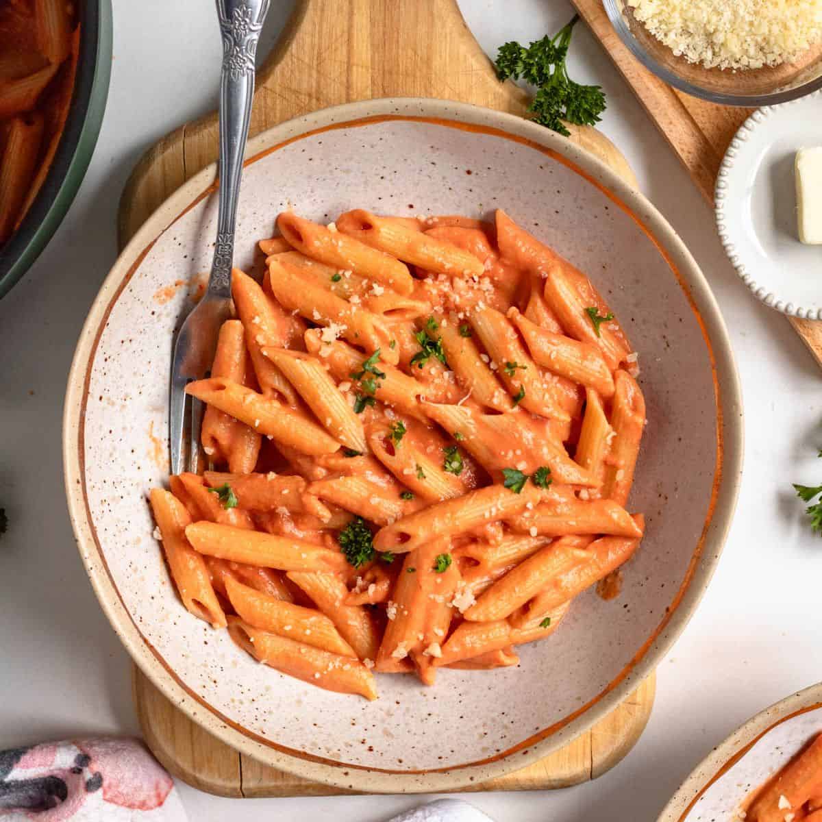 pink sauce pasta premix